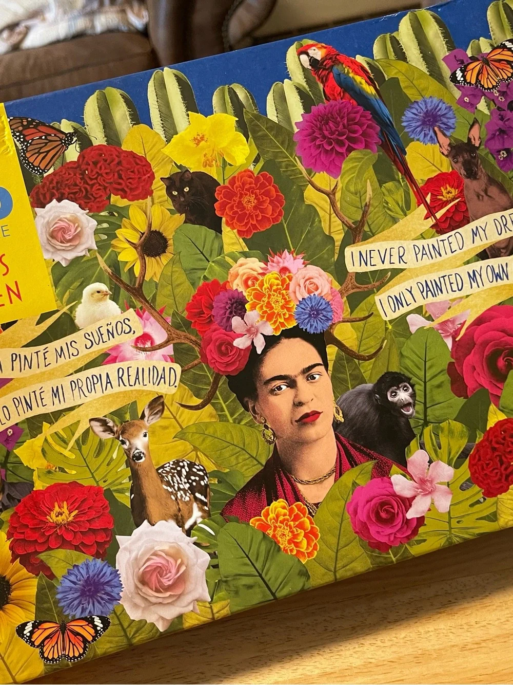 Frida's Garden 1000 interlocking Puzzle by Unemployed Philosopher's Guild